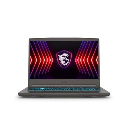 MSI Thin 15, Intel 12th Gen. i7-12650H, 40CM FHD 144Hz Gaming Laptop (16GB/512GB NVMe SSD/Windows 11 Home/Office 2021/NVIDIA GeForce RTX 2050, GDDR6 4GB/Cosmos Gray/1.86Kg) B12UC-2242IN